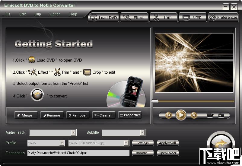 Emicsoft DVD to Nokia Converter,Emicsoft DVD to Nokia Converter下载,Emicsoft DVD t