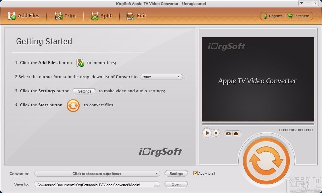 iOrgSoft Apple TV Video Converter,Apple TV视频格式转换