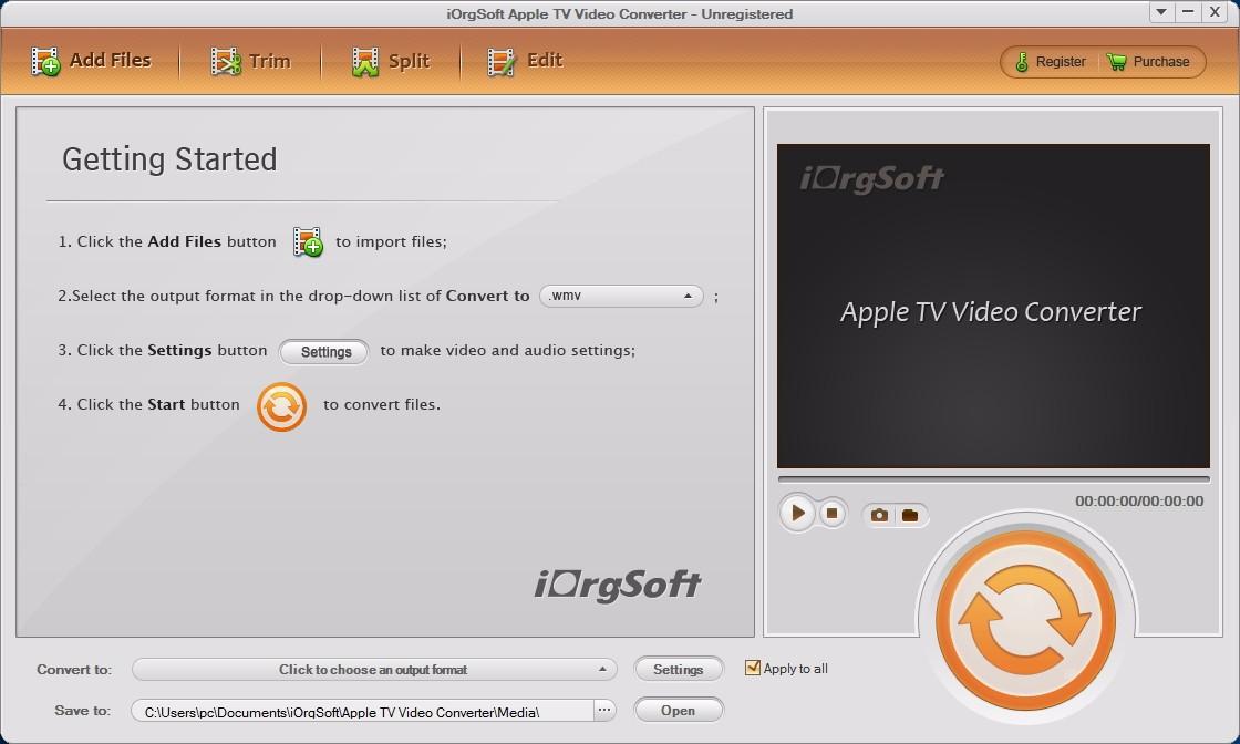 iOrgSoft Apple TV Video Converter,Apple TV视频格式转换